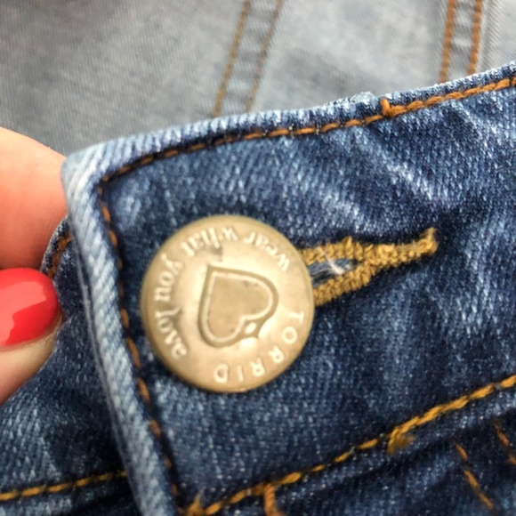 Torrid Raw Hem Jeans Plus size 20 - Picture 6 of 9